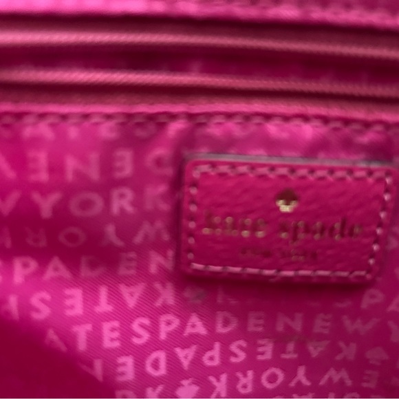 Kate Spade Hot Pink Leather Medium Satchel - Picture 9 of 11